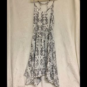 Beautifully simple, light weight, grey sundress